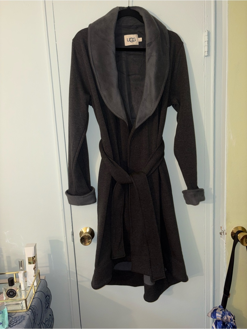 UGG Women's Charcoal Gray Robe